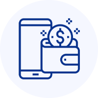 Mobile Wallet Icon