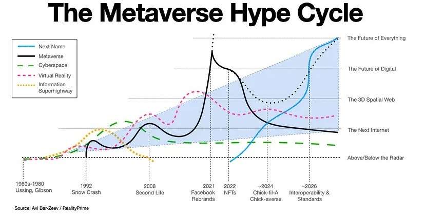 The Metaverse Hype Cycle