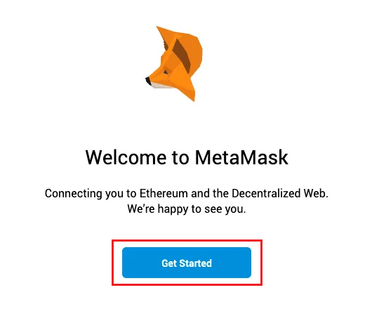 How to Begin Using MetaMask - Step 1