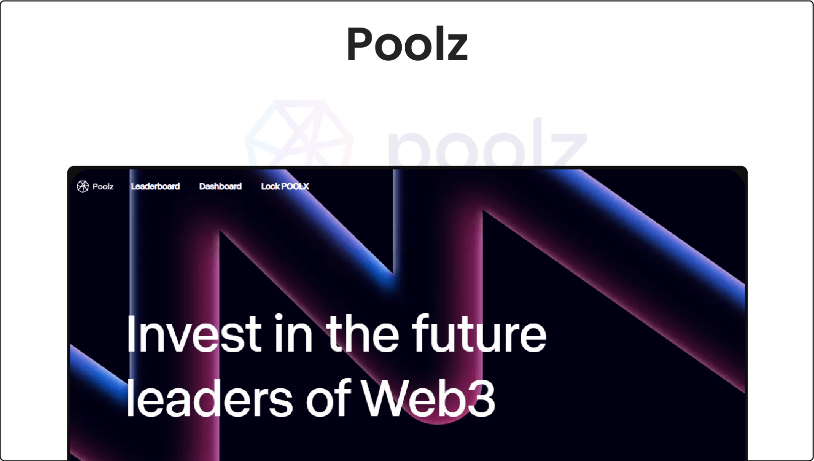 Poolz - IDO Launchpad