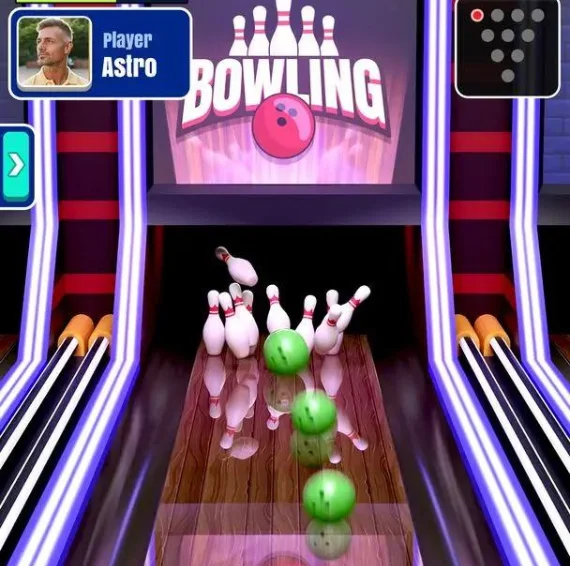Explore the realism of our new bowling game