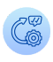 The Testing and Deployment logo symbolizes the crucial phases of software development. It represents the meticulous process of evaluating functionality, performance, and reliability before deploying applications. The logo highlights rigorous testing methodologies and efficient deployment strategies to ensure high-quality software releases. 