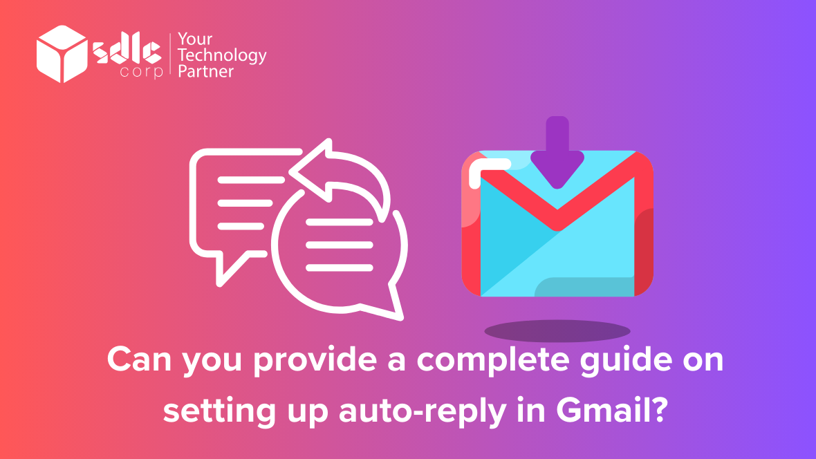 Can you provide a complete guide on setting up auto-reply in Gmail?