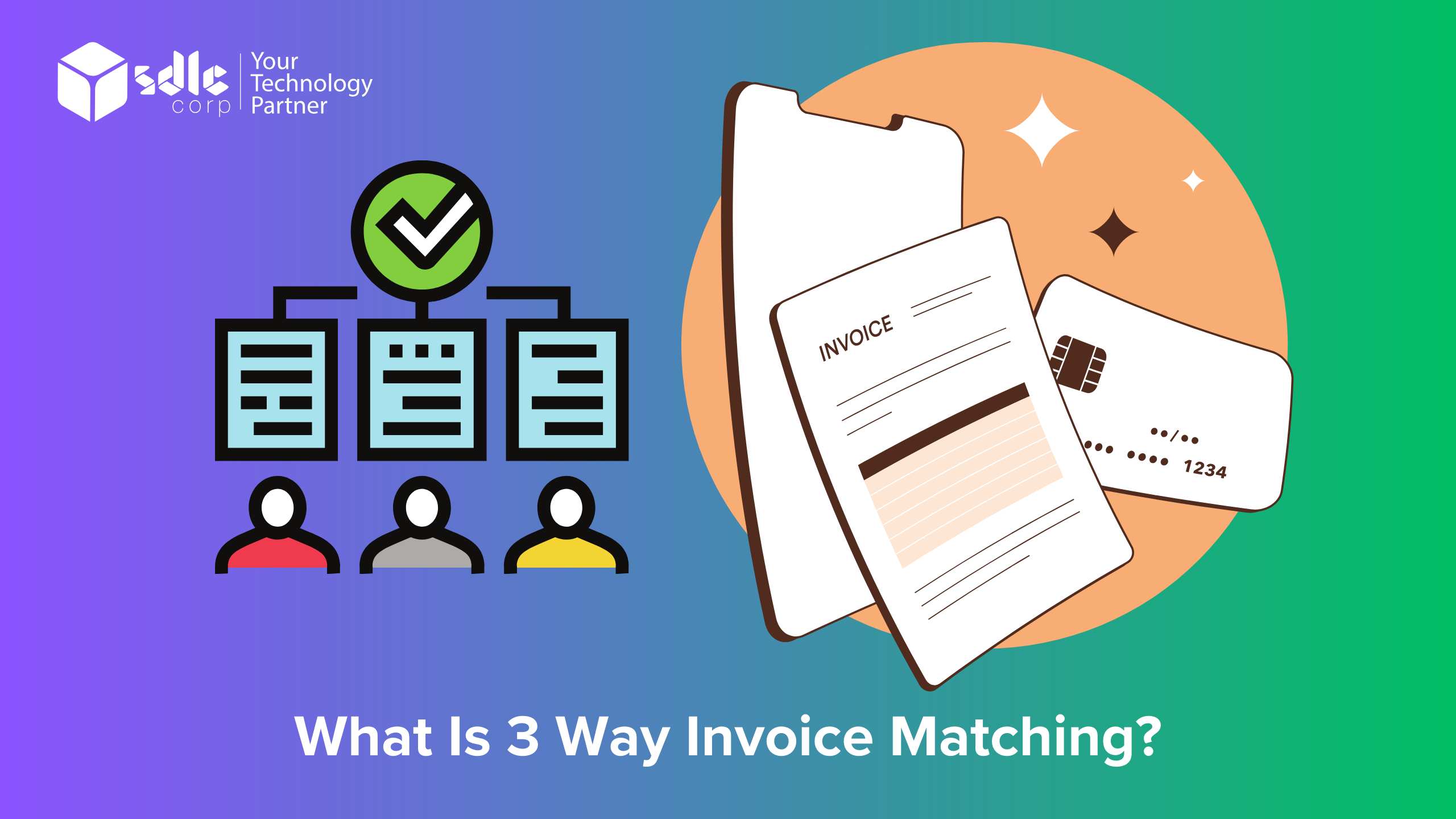 What is 3 way invoice matching