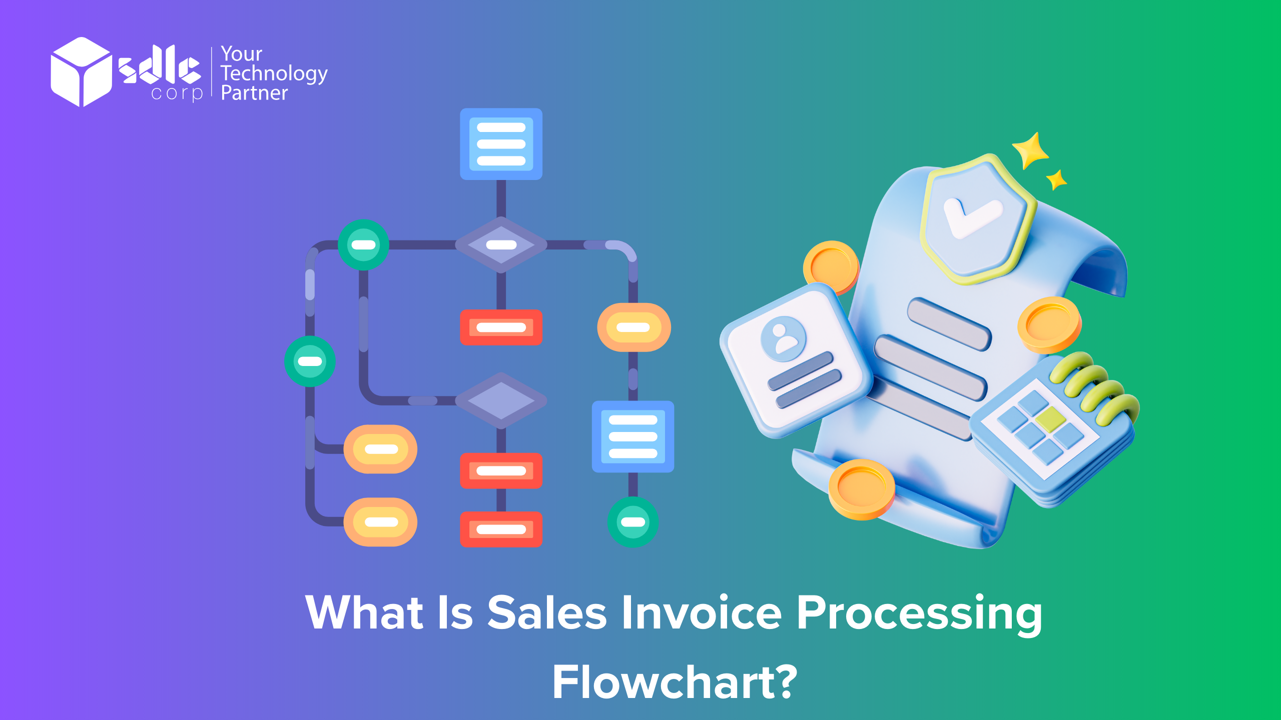 What is sales Invoice Processing Flowchart
