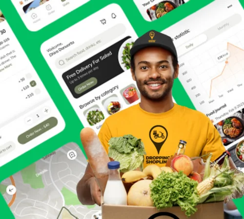 Create a food delivery app focused exclusively on healthy meal options.