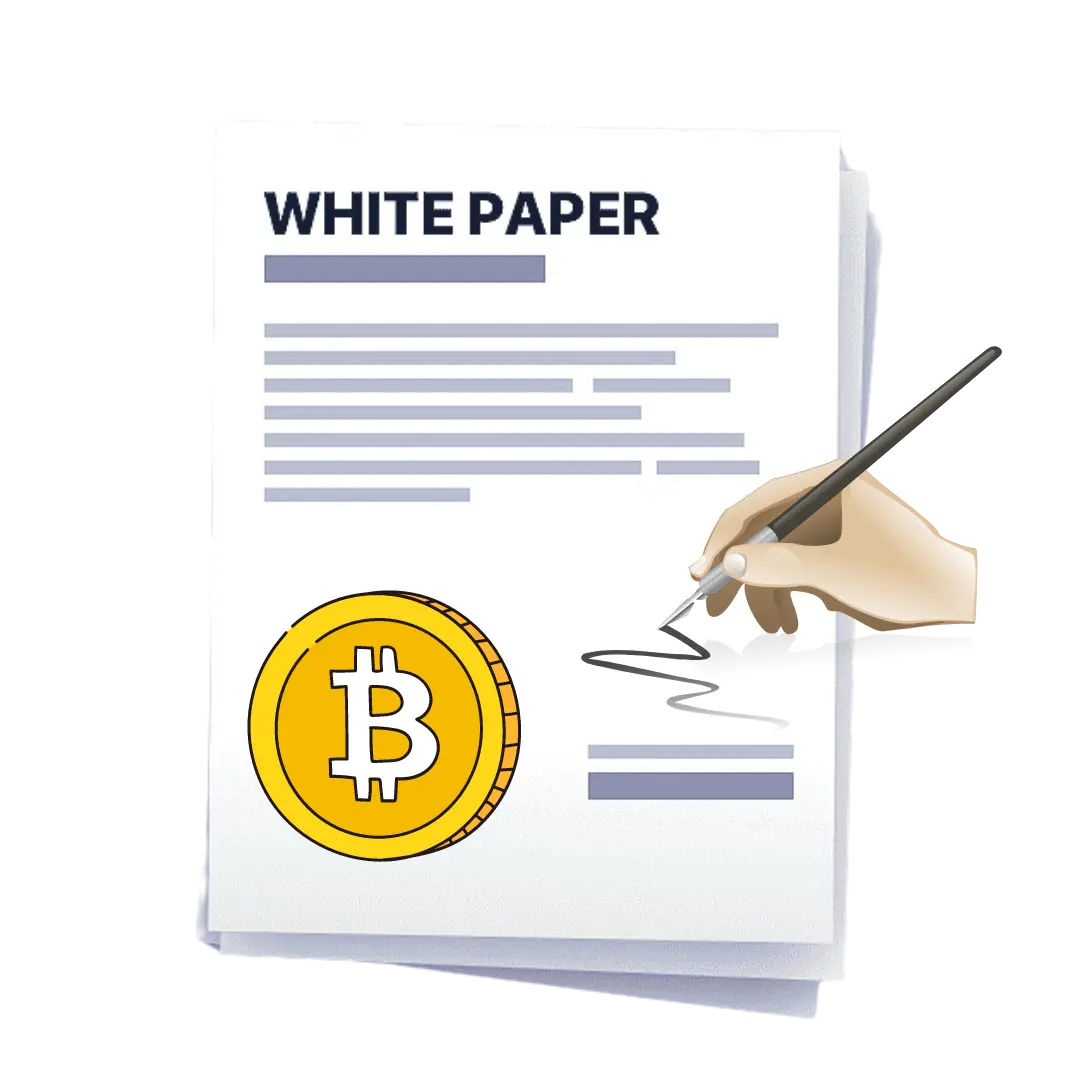 Crypto whitepaper writing services entail professional assistance in creating comprehensive documents that outline the details of a cryptocurrency project.