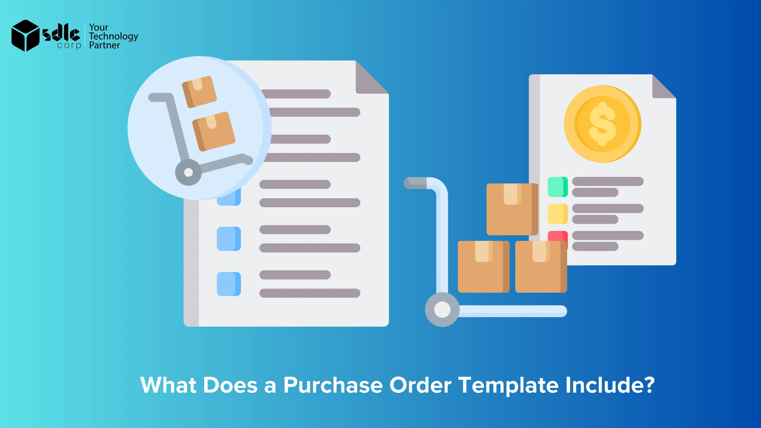 What Does a Purchase Order Template Include