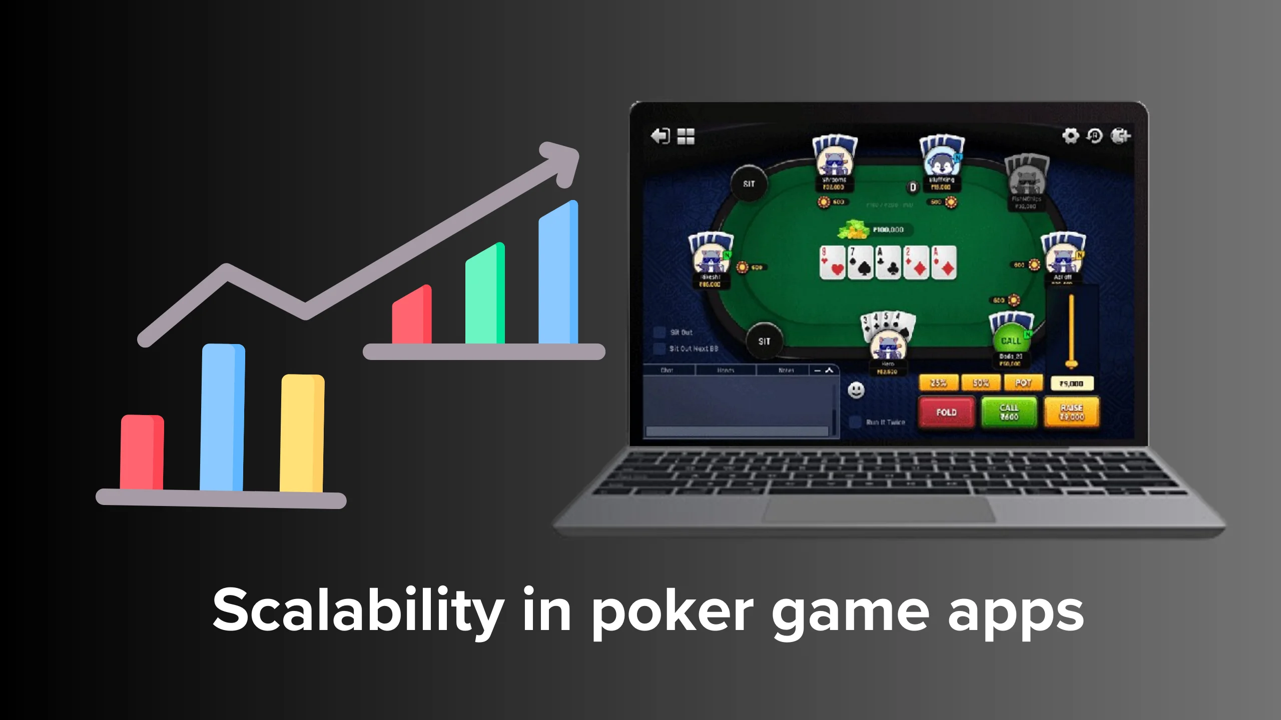 Scalability is key for poker game apps, supporting growth and maintaining performance under varying loads. Ensure seamless user experiences with scalable infrastructure tailored for dynamic player interactions.