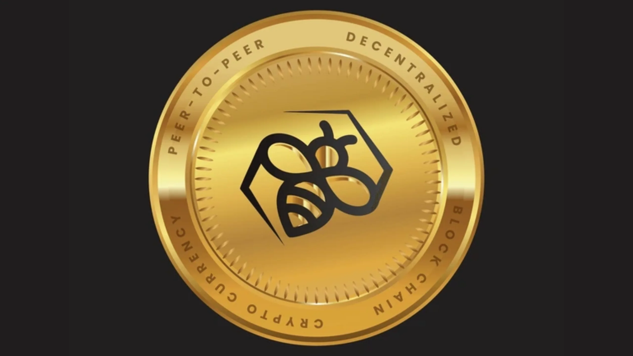 Bee Token logo representing the decentralized home-sharing platform built on blockchain technology. Bee Token aims to provide secure, commission-free transactions for hosts and guests, leveraging smart contracts for trust and transparency.