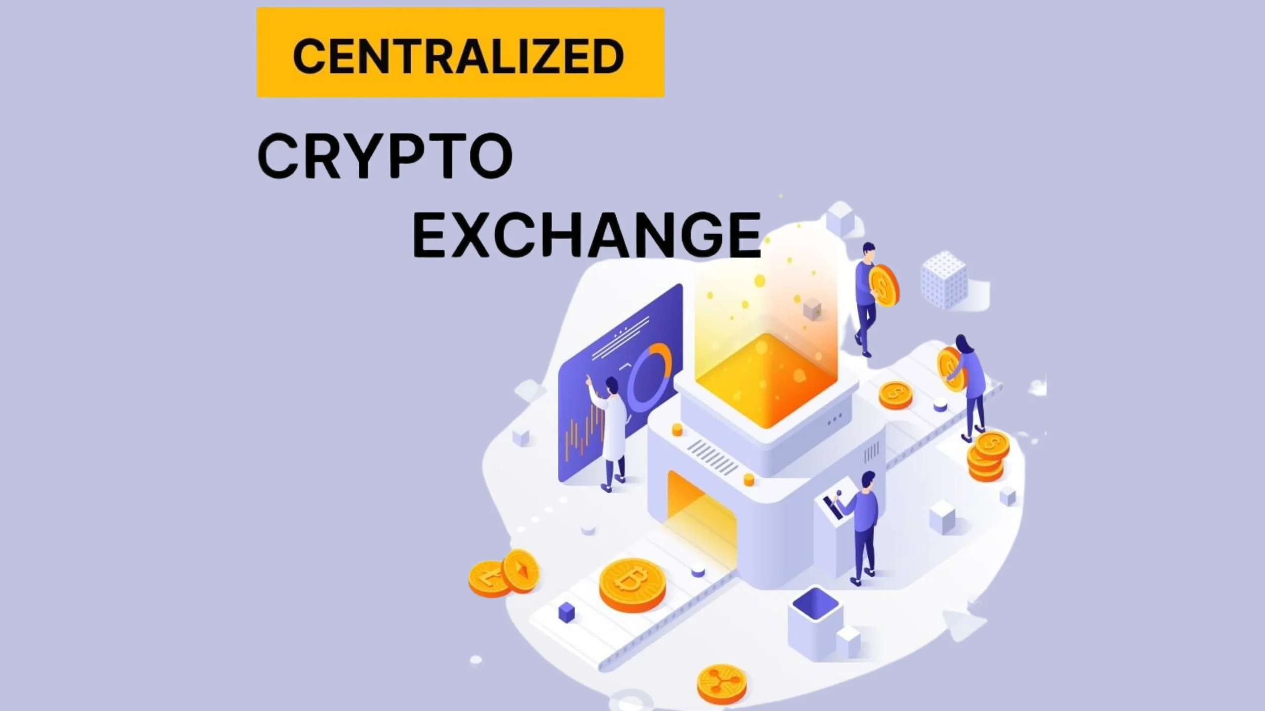 Crucial elements of centralized crypto exchange UX/UI design, focusing on user navigation and security features.