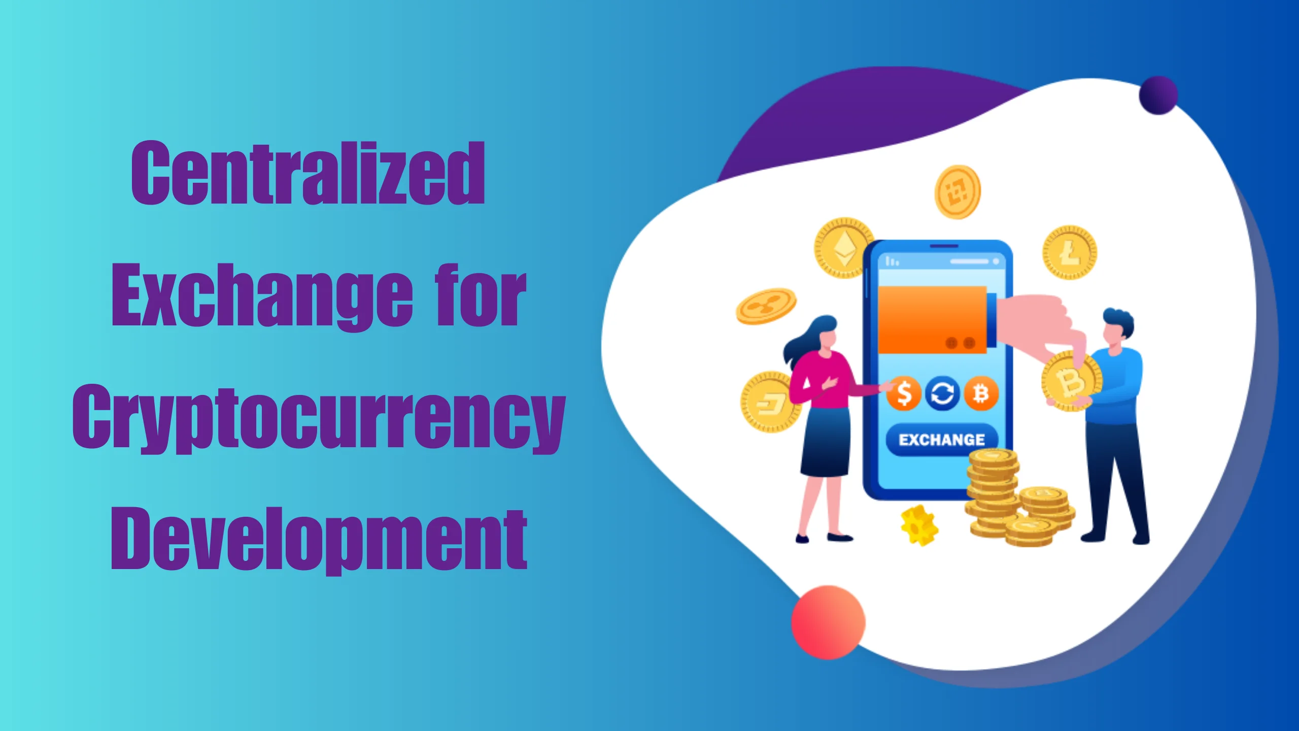 Elements of a centralized exchange for cryptocurrency development inspiration, highlighting key features and design aspects.