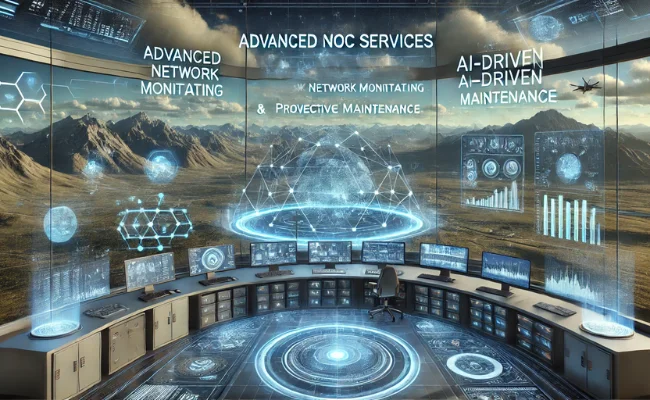 Advanced NOC services providing enhanced network monitoring and management.