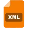 XML document displaying a hierarchical structure with nested elements and attributes. This format is used for defining custom data structures and exchanging data across different systems. XML is known for its flexibility and extensibility in web and software development.