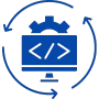 Seamless CI/CD processes implemented by our Backend Development Company. Ensuring efficient, reliable, and rapid deployment of backend solutions.